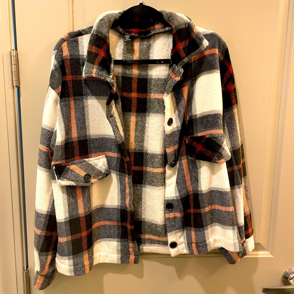 Shein fleece shacket